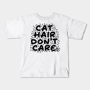 cat hair Kids T-Shirt